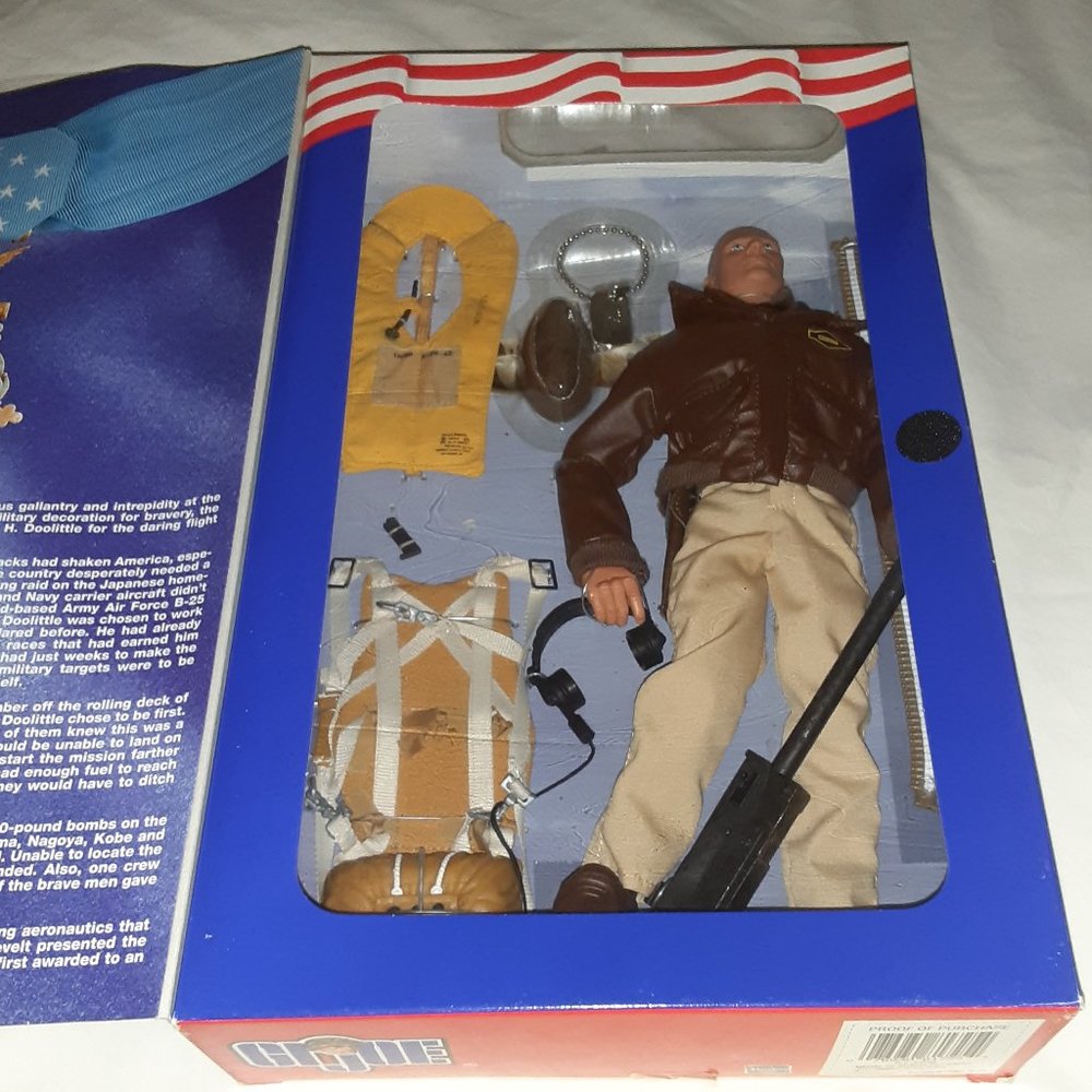 G.I. Joe * Jimmy Doolittle, Medal of Honor * NRFB/NIB/Mint * Hasbro 2001 * WWII